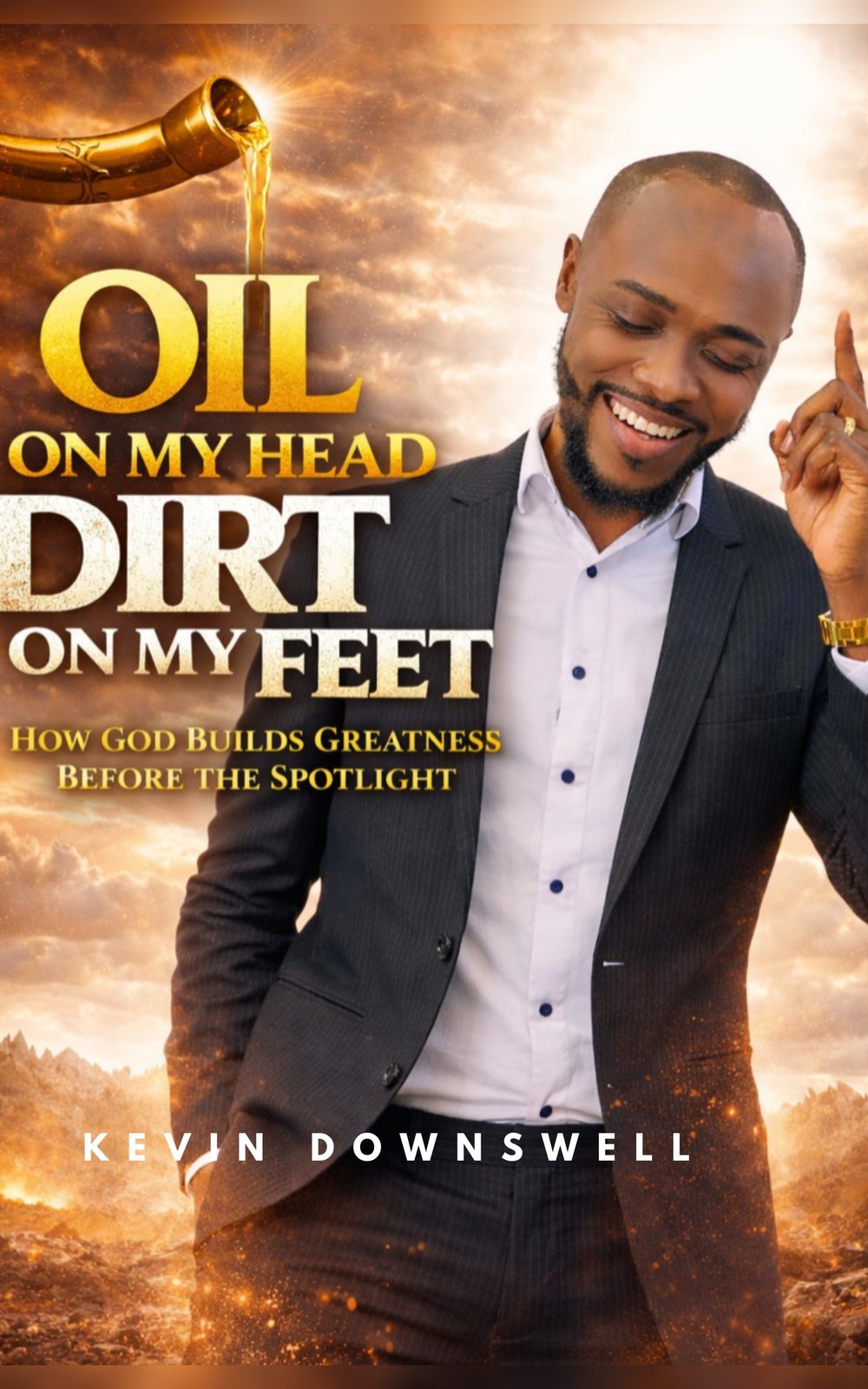 Oil on My Head, Dirt on My Feet — book cover, Kevin Downswell